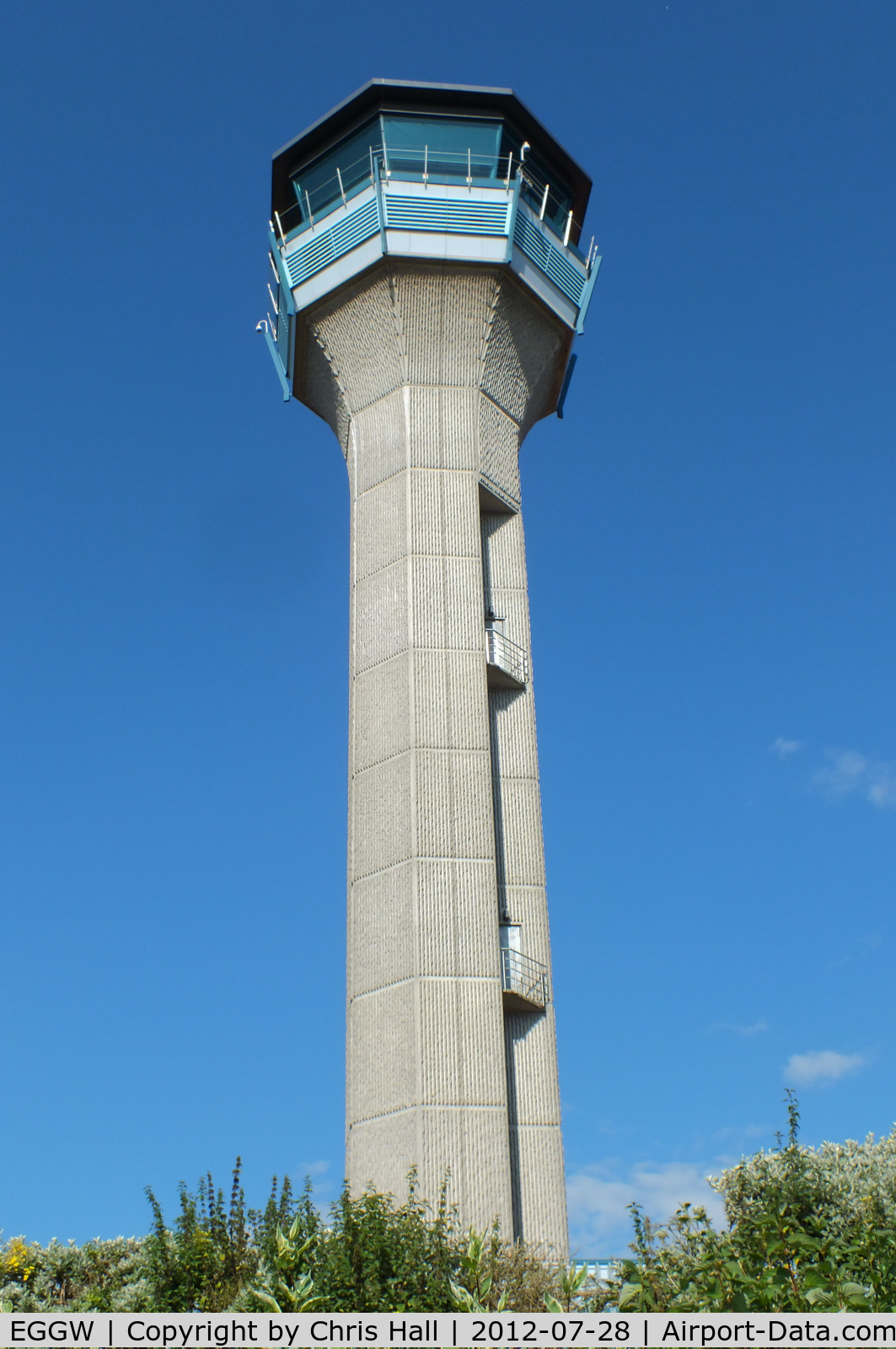 London Luton Airport, London, England United Kingdom (EGGW) - Luton Airport Tower