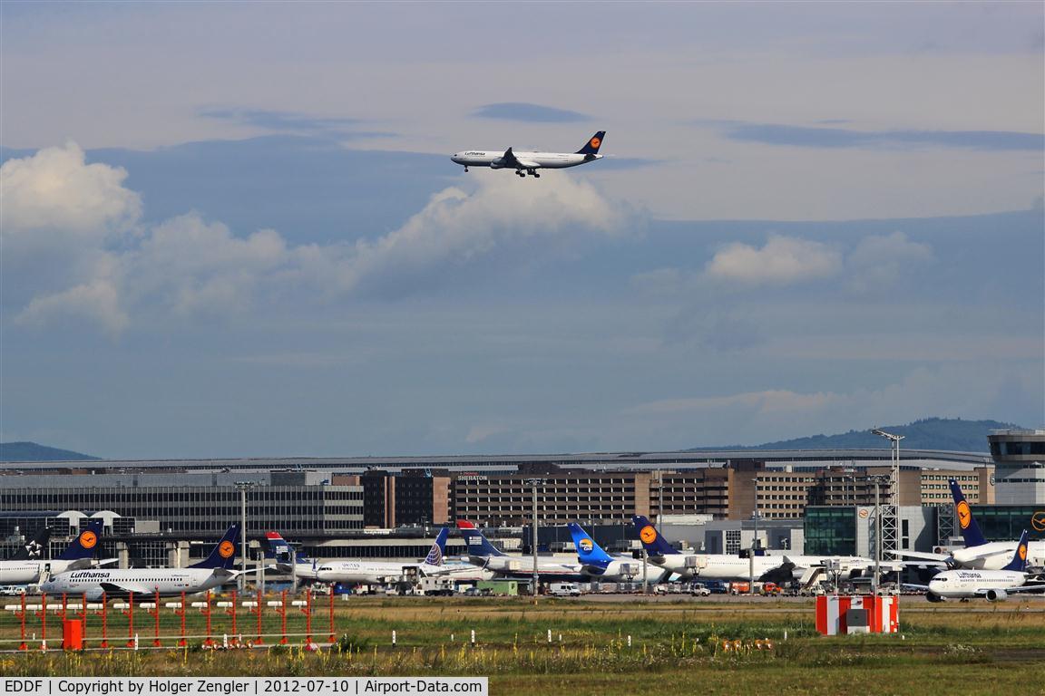 Frankfurt International Airport, Frankfurt am Main Germany (EDDF) - Northern view over FRA....