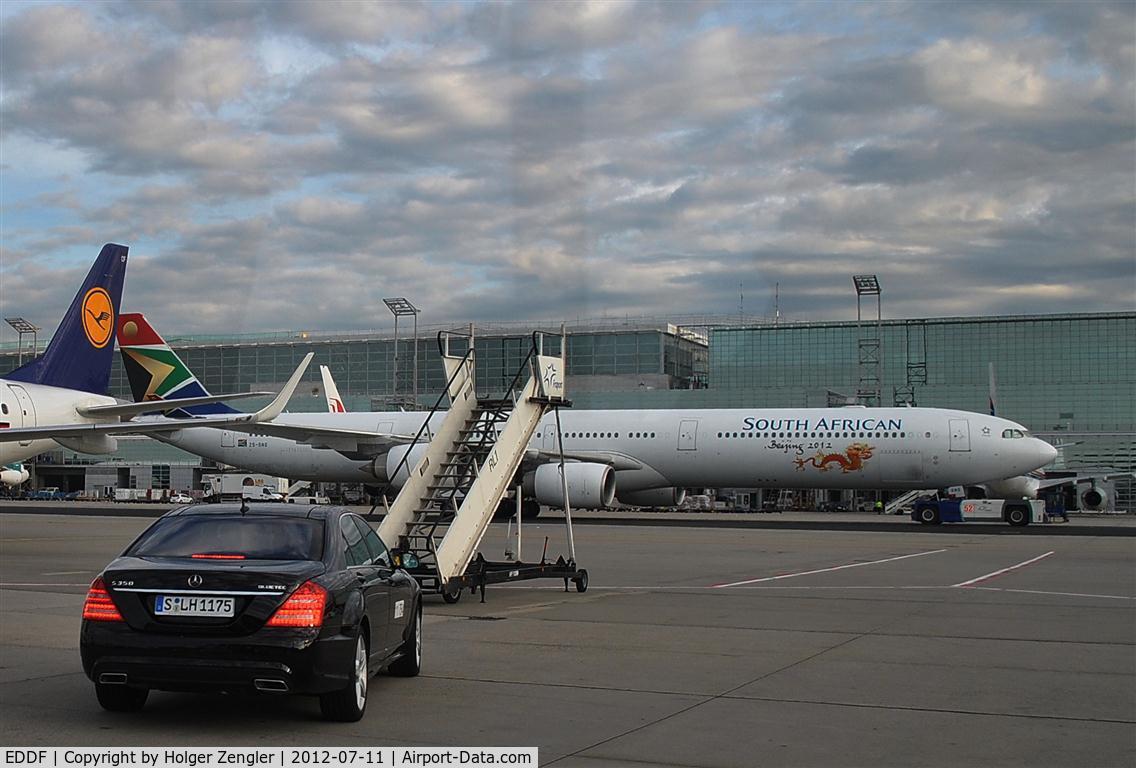 Frankfurt International Airport, Frankfurt am Main Germany (EDDF) - FRAPORT apron impressions....