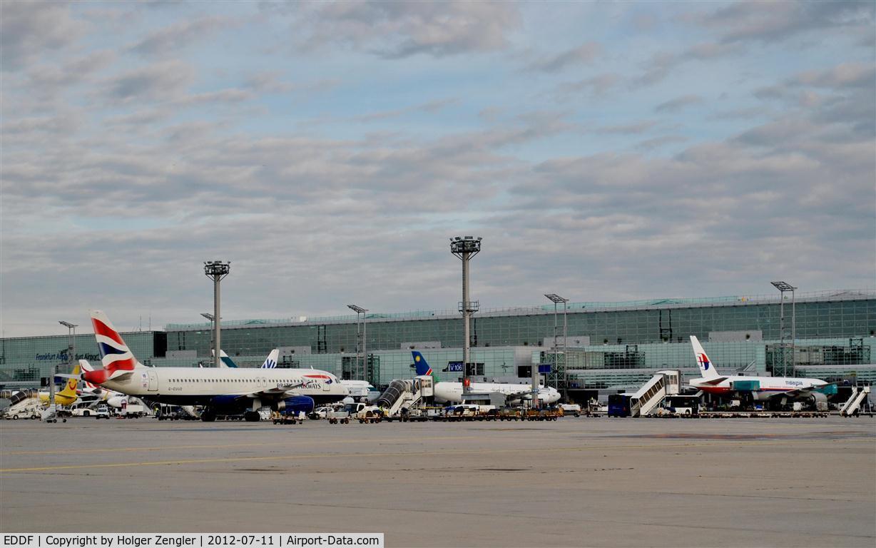 Frankfurt International Airport, Frankfurt am Main Germany (EDDF) - Apron on front of terminal 2.
