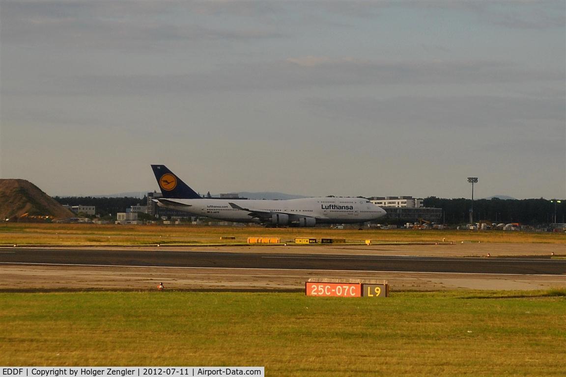 Frankfurt International Airport, Frankfurt am Main Germany (EDDF) - Roll out of a big baby on rwy 25L....