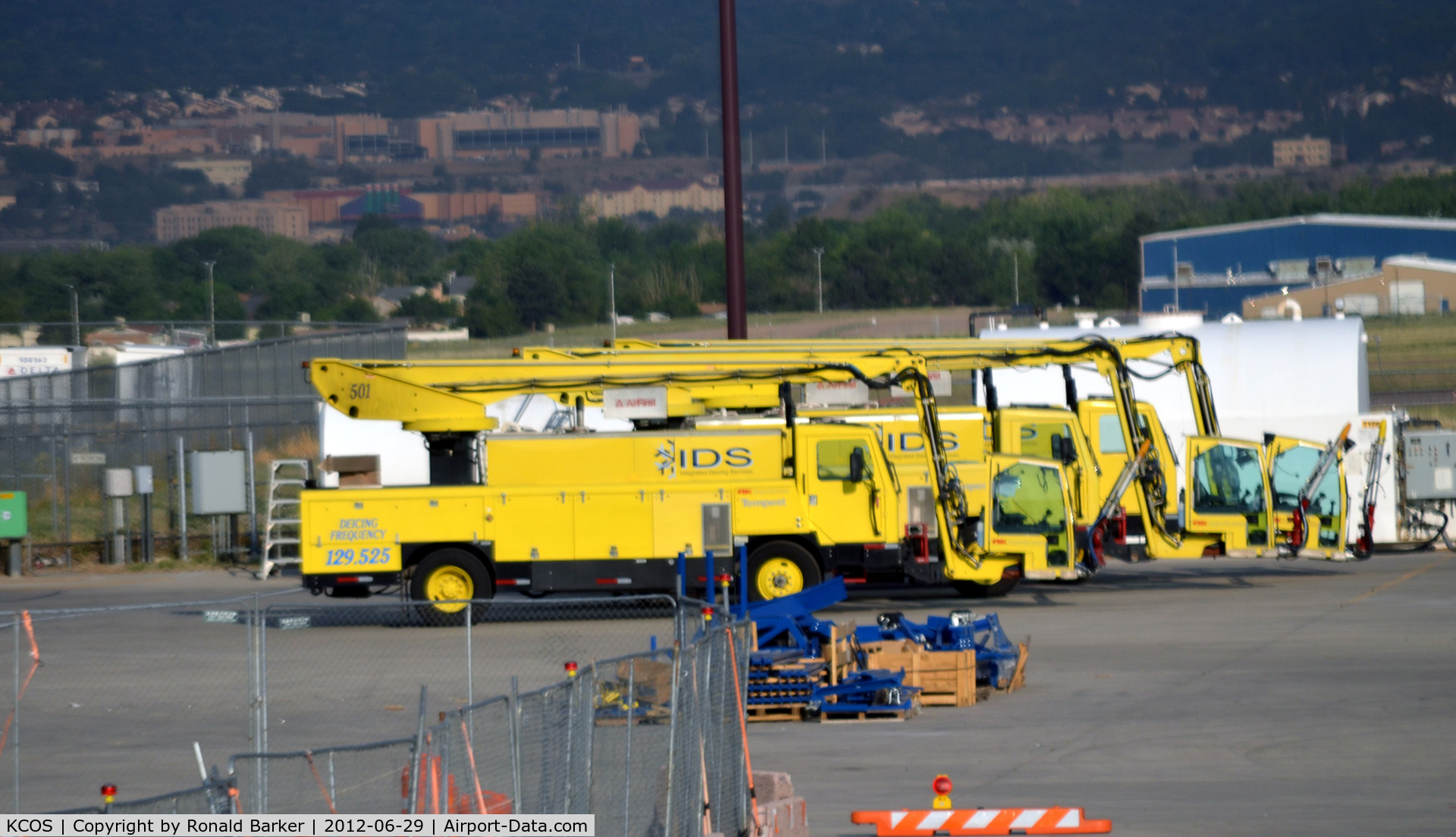 City Of Colorado Springs Municipal Airport (COS) - Deice trucks