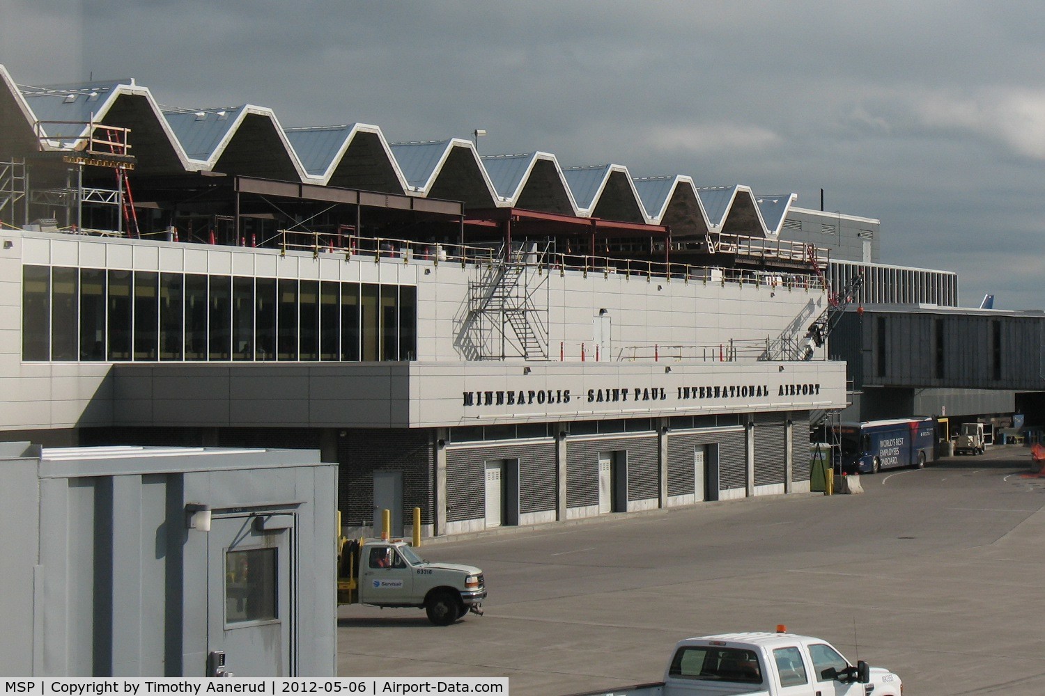 Minneapolis-st Paul Intl/wold-chamberlain Airport (MSP) - Lindberg Terminal, air side