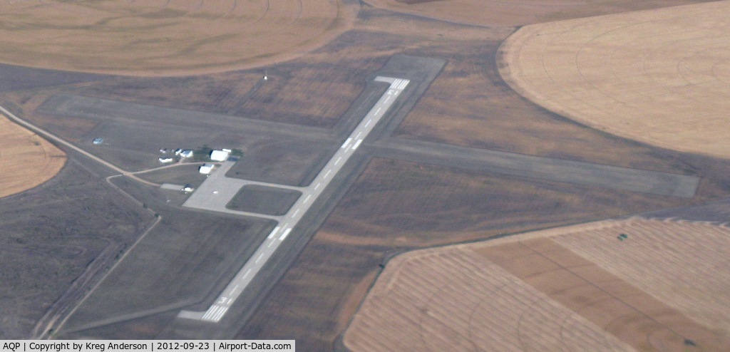 Appleton Municipal Airport (AQP) - Appleton Municipal Airport in Appleton, MN from 6500 ft.