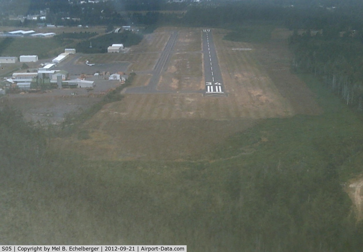 Bandon State Airport (S05) - Final Runway 34