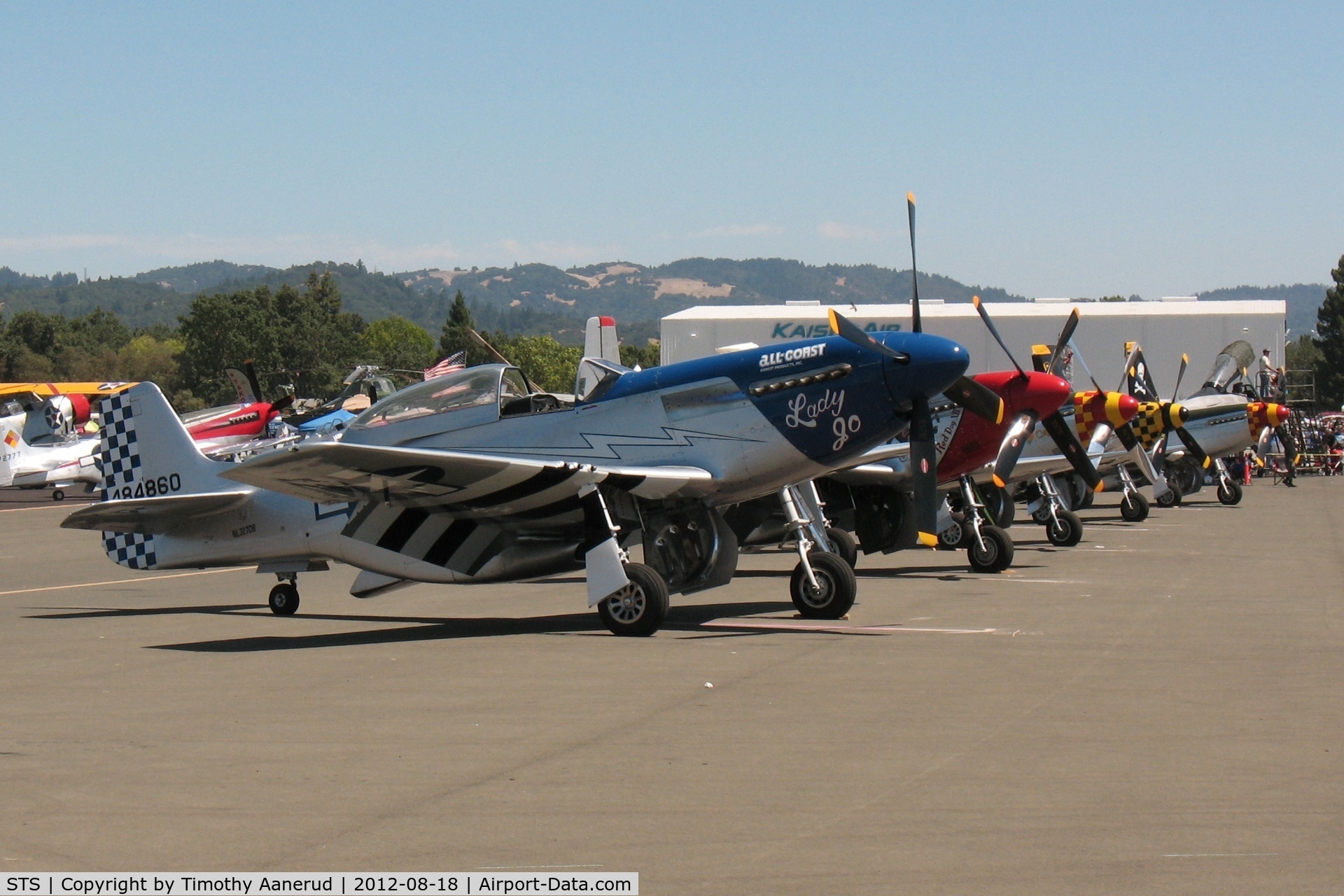 Charles M. Schulz - Sonoma County Airport (STS) - Mustangs at Wings over Wing Country airshow