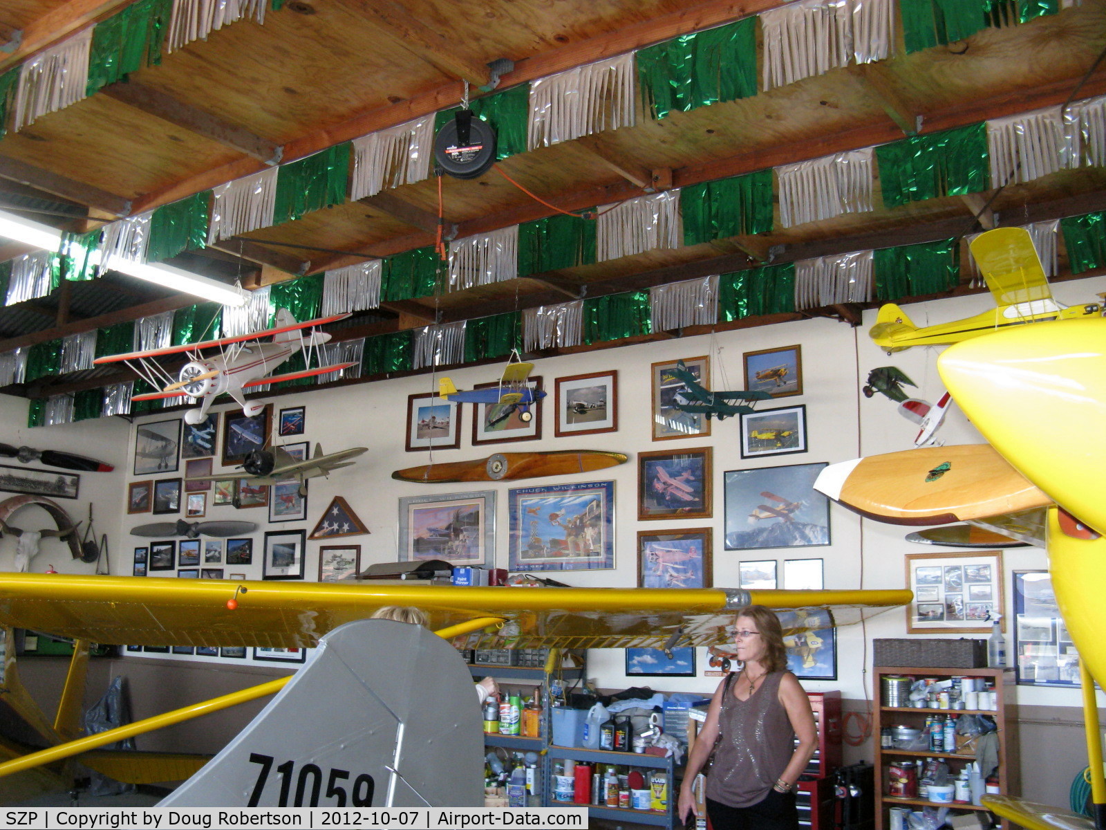 Santa Paula Airport (SZP) - Aviation Museum of Santa Paula. The Quinn Museum Hangar.