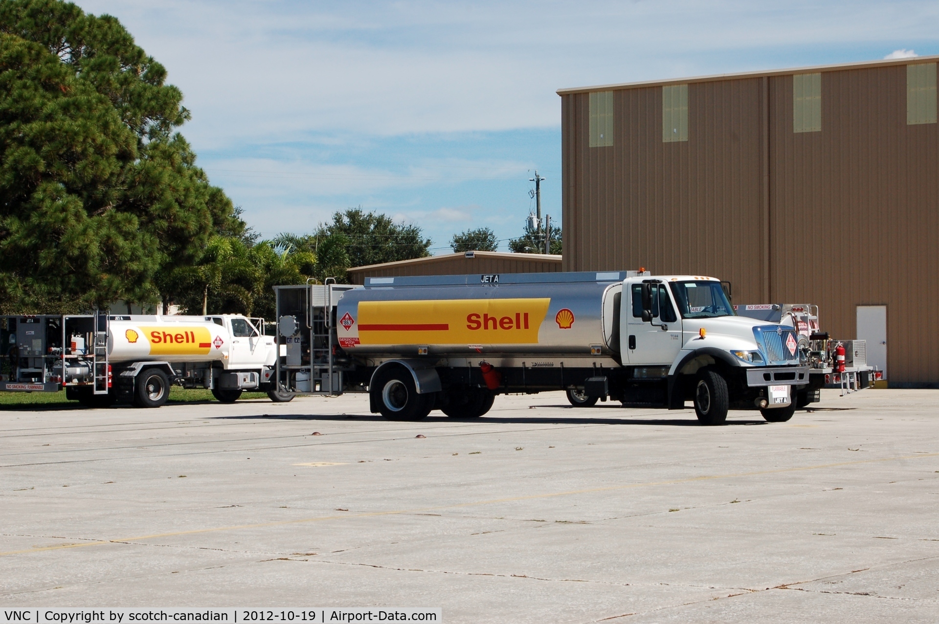 Venice Municipal Airport (VNC) - Aviation Fuel Trucks at Venice Municipal Airport, Venice, FL