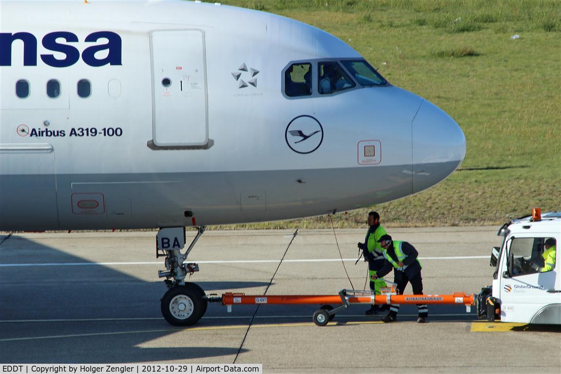 Tegel International Airport (closing in 2011), Berlin Germany (EDDT) - Men at work.......