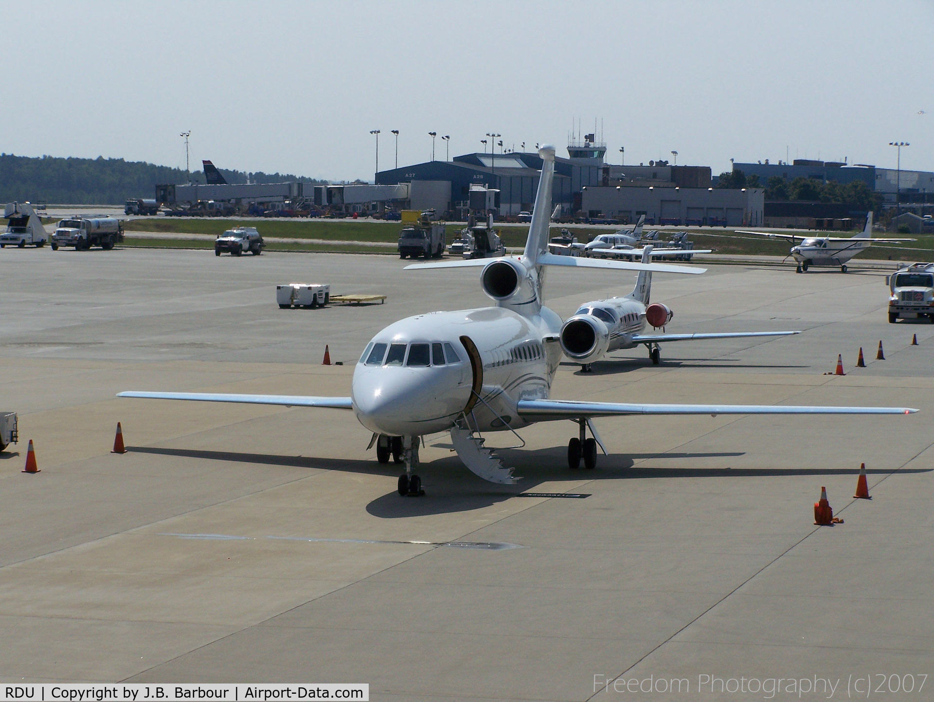 Raleigh-durham International Airport (RDU) - Falcon 50