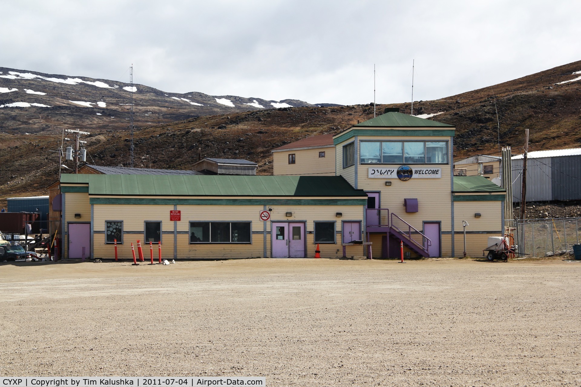 Pangnirtung Airport, Pangnirtung, Nunavut Canada (CYXP) - Pangnurtung Terminal Building