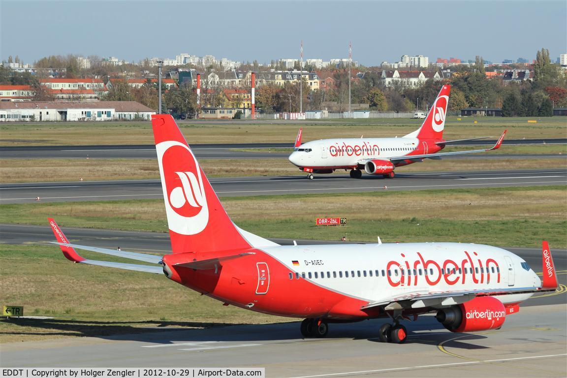 Tegel International Airport (closing in 2011), Berlin Germany (EDDT) - View into a mirror.....