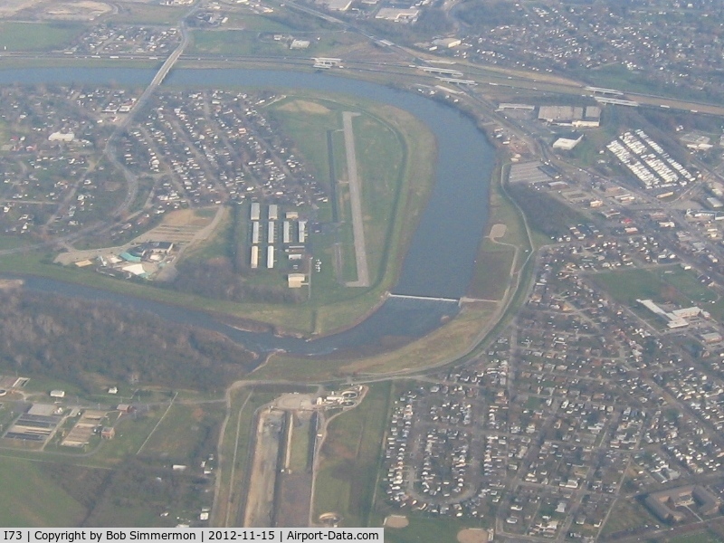 Moraine Air Park Airport (I73) - Looking east from 5500'