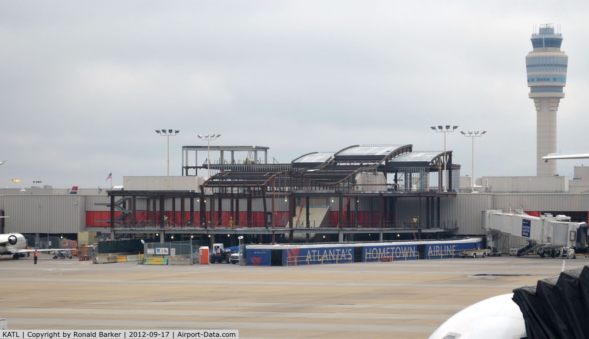 Hartsfield - Jackson Atlanta International Airport (ATL) - Construction at ATL