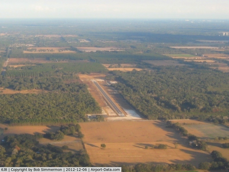 Oak Tree Landing Airport (6J8) - Looking SE from 3000'