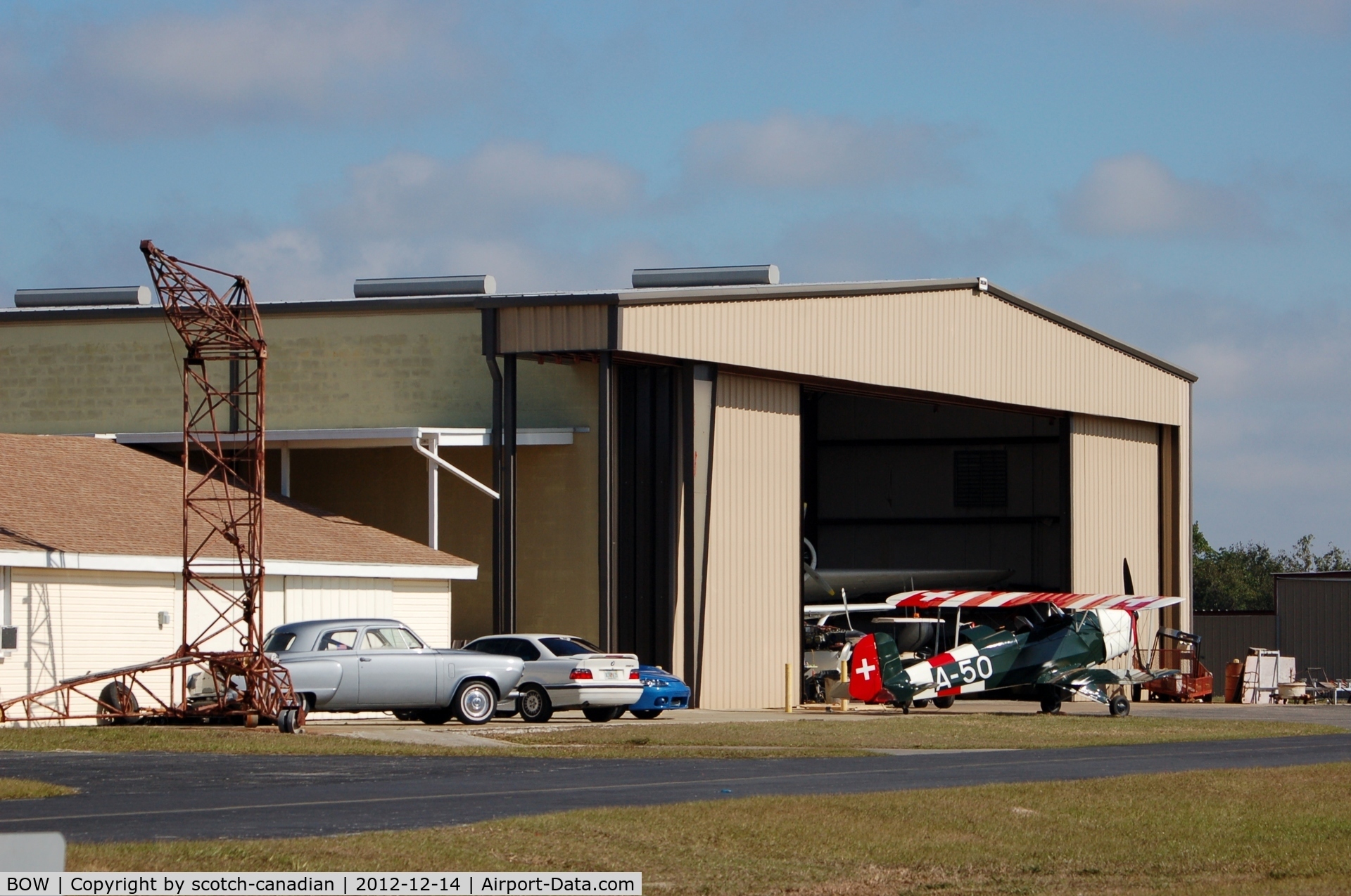 Bartow Municipal Airport (BOW) - Hangar at Bartow Municipal Airport, Bartow, FL 