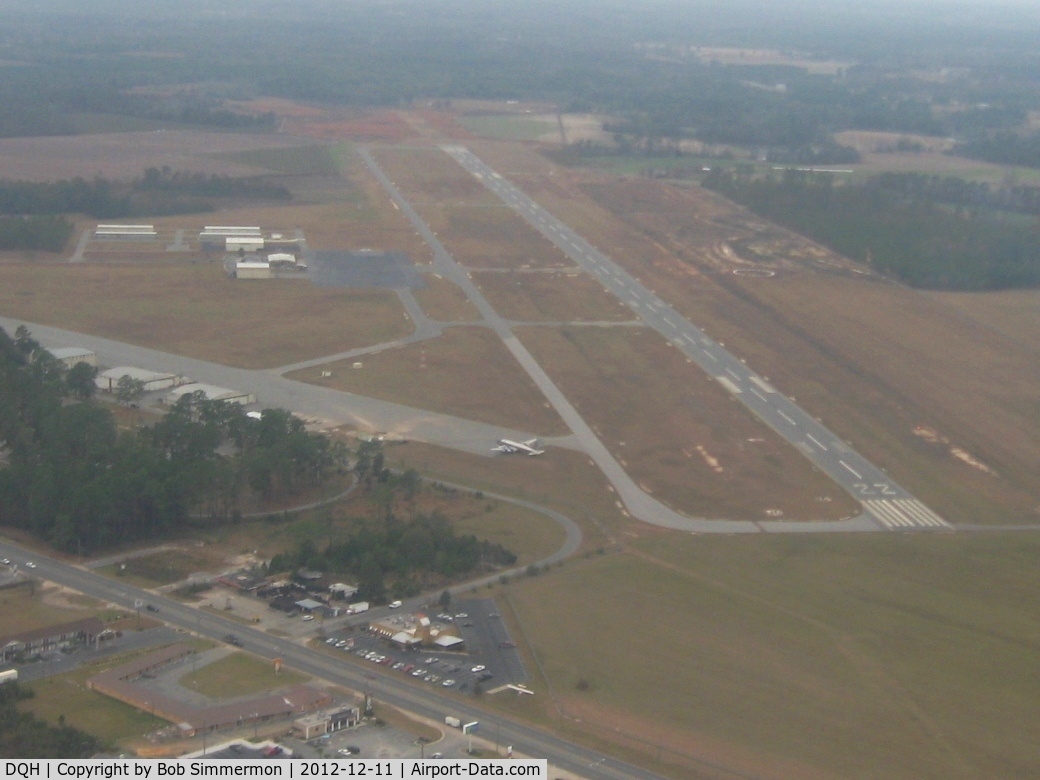 Douglas Municipal Airport (DQH) - Looking SW