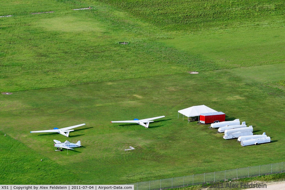 Homestead General Aviation Airport (X51) - Homestead Executive Jet Port (X51) - glider grass runway