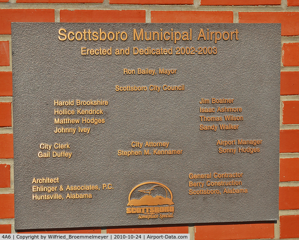 Scottsboro Muni-word Field Airport (4A6) - Who did what...