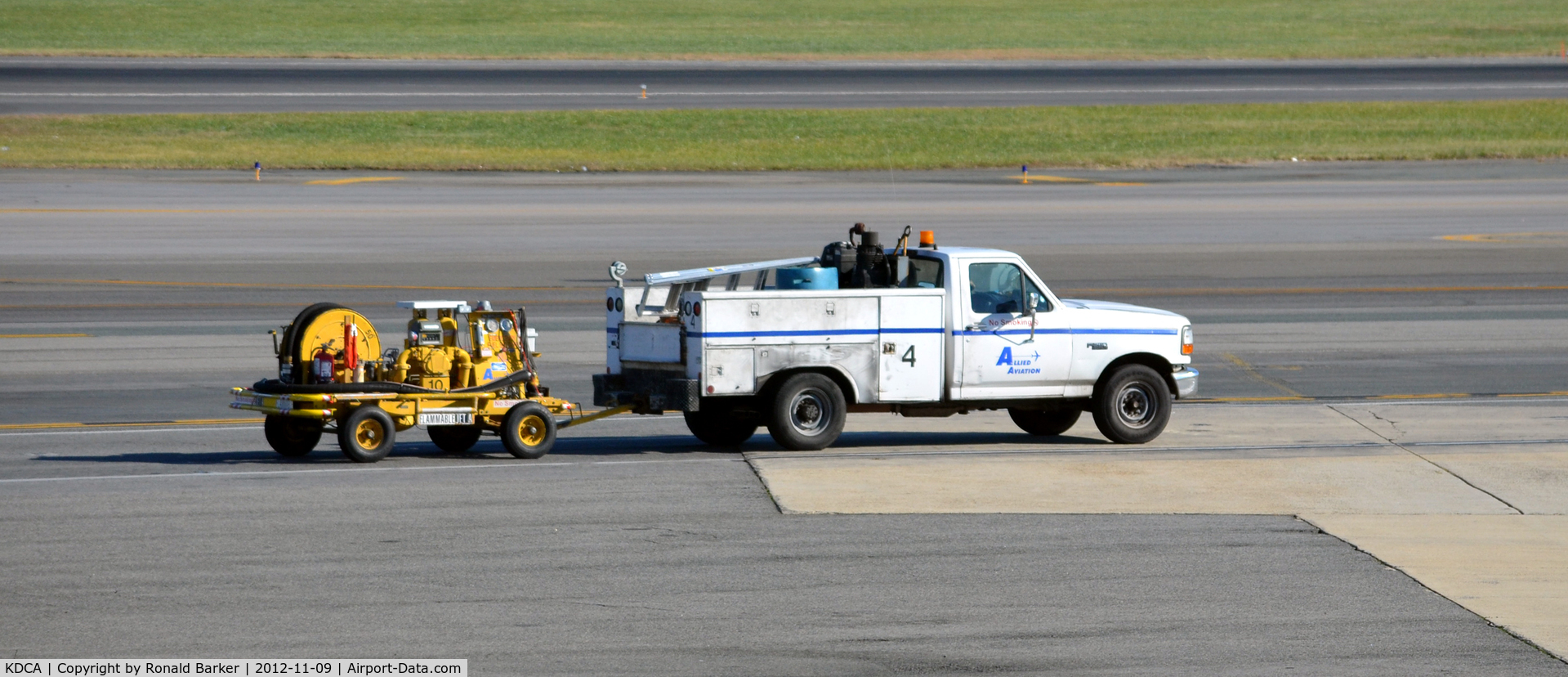 Ronald Reagan Washington National Airport (DCA) - Truck 4 with pump