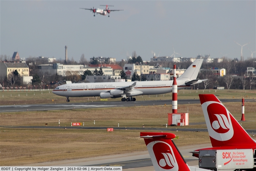 Tegel International Airport (closing in 2011), Berlin Germany (EDDT) - View from visitor´s terrace to eastern parts of TXL....