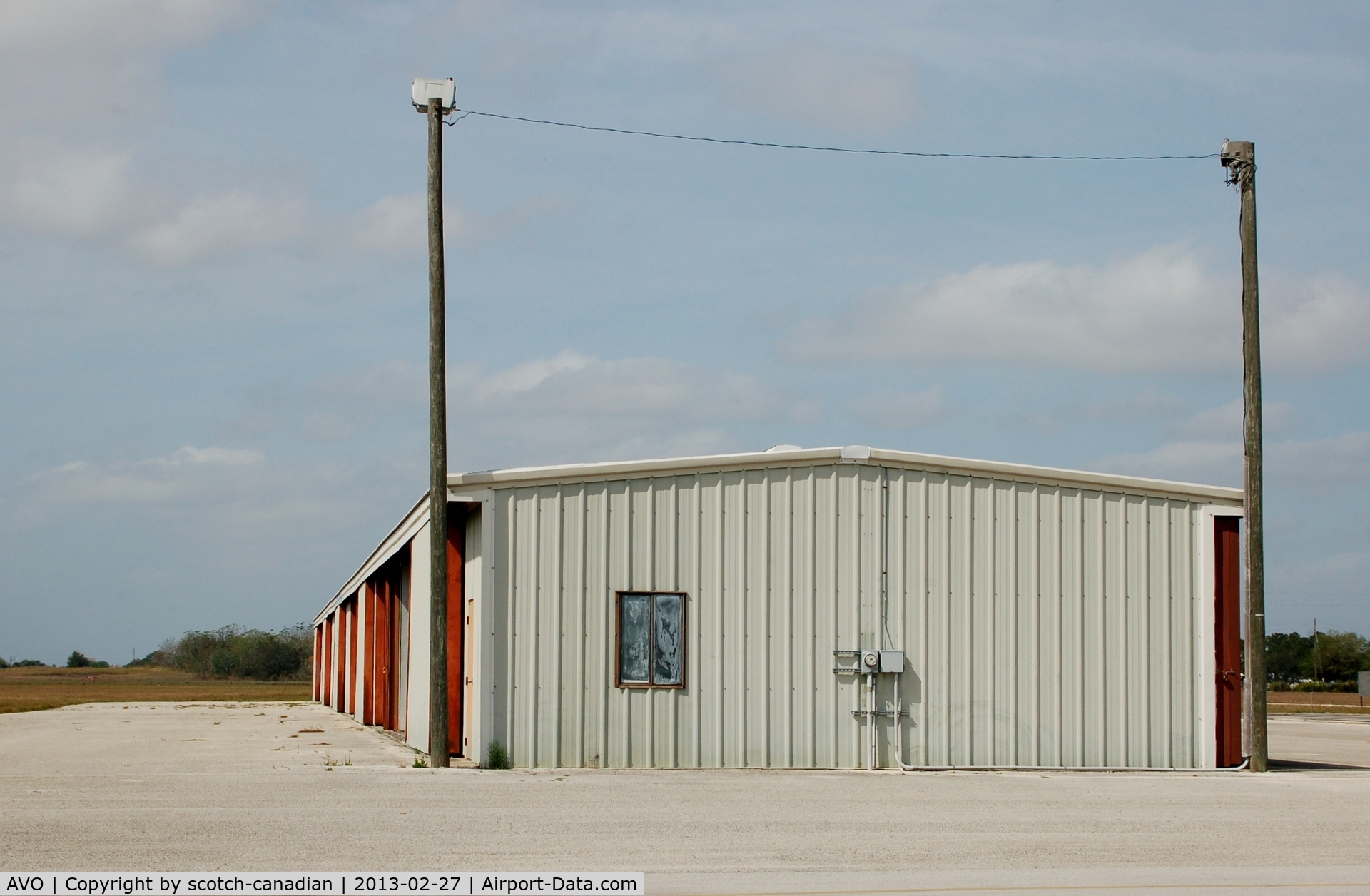 Avon Park Executive Airport (AVO) - Hangars  at Avon Park Executive Airport, Avon Park, FL