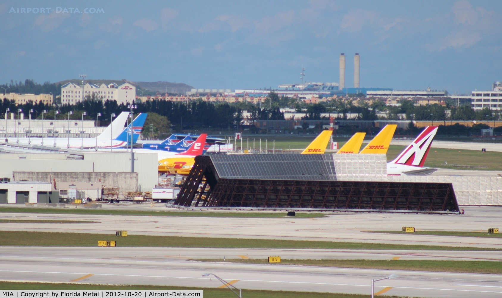 Miami International Airport (MIA) - Miami Cargo City with Amerijet, ATI, Estafeta, DHL and ABX