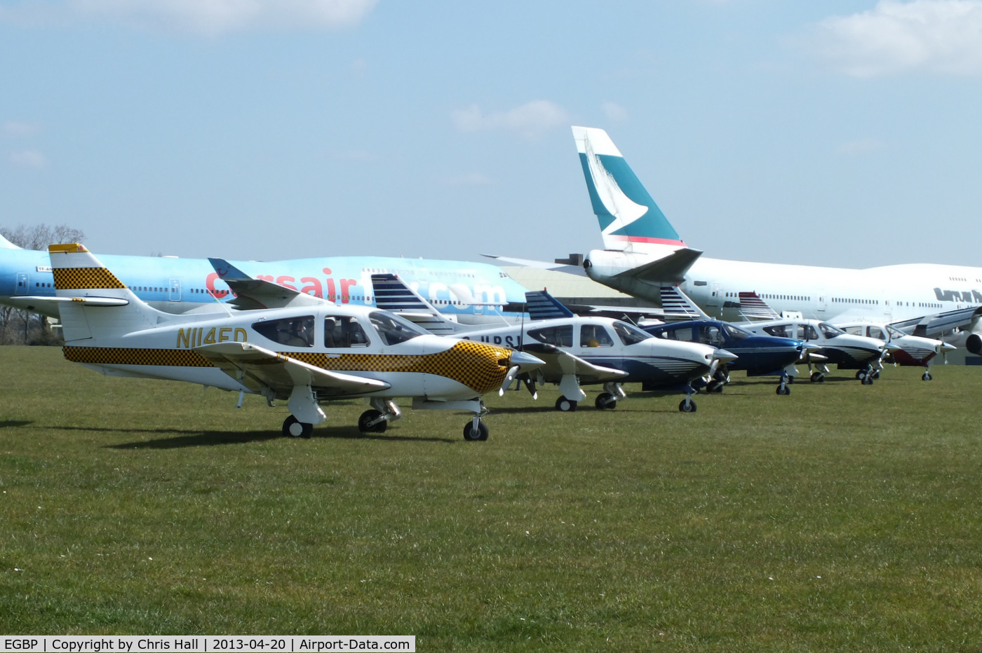 Kemble Airport, Kemble, England United Kingdom (EGBP) - Rockwell Commander fly-in at Kemble