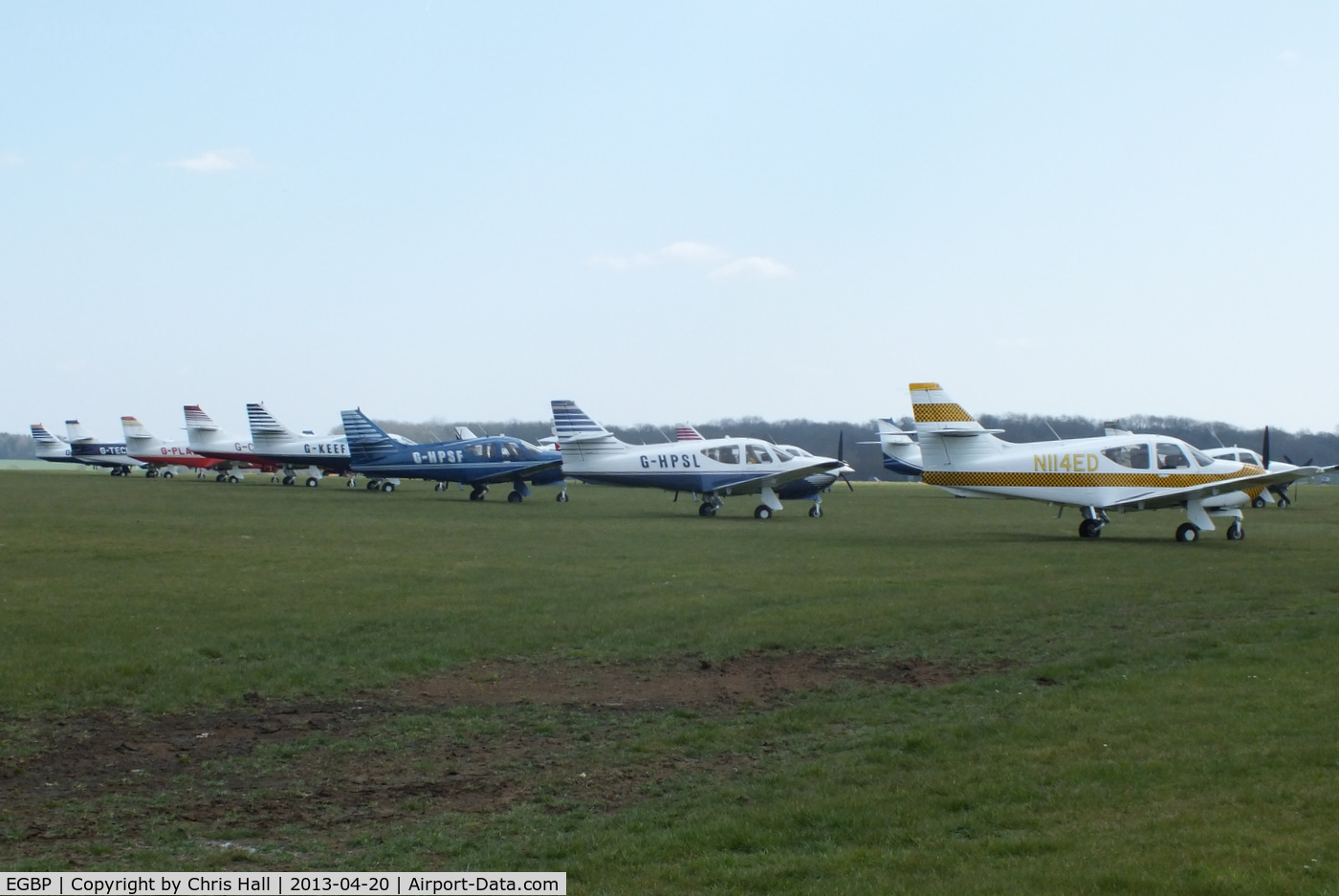 Kemble Airport, Kemble, England United Kingdom (EGBP) - Rockwell Commander fly-in at Kemble