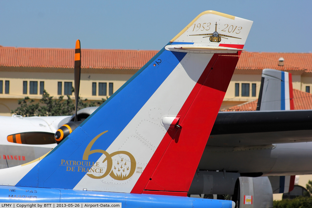 LFMY Airport - 60 years of French Aerobatic Team at BA701 Salon de Provence