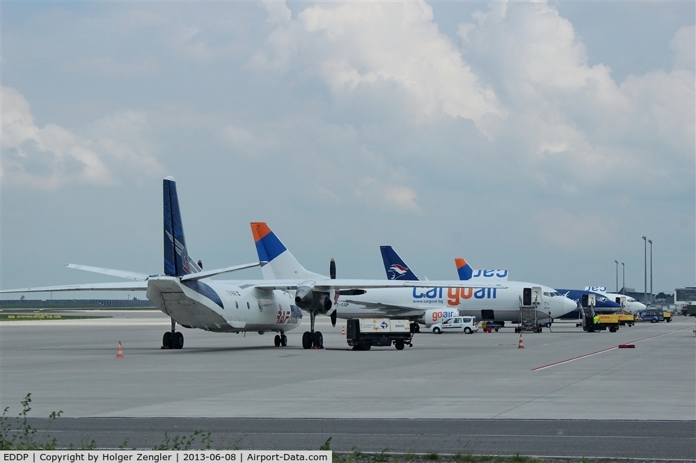 Leipzig/Halle Airport, Leipzig/Halle Germany (EDDP) - Small freighter from north and east Europe on weekend rest .....