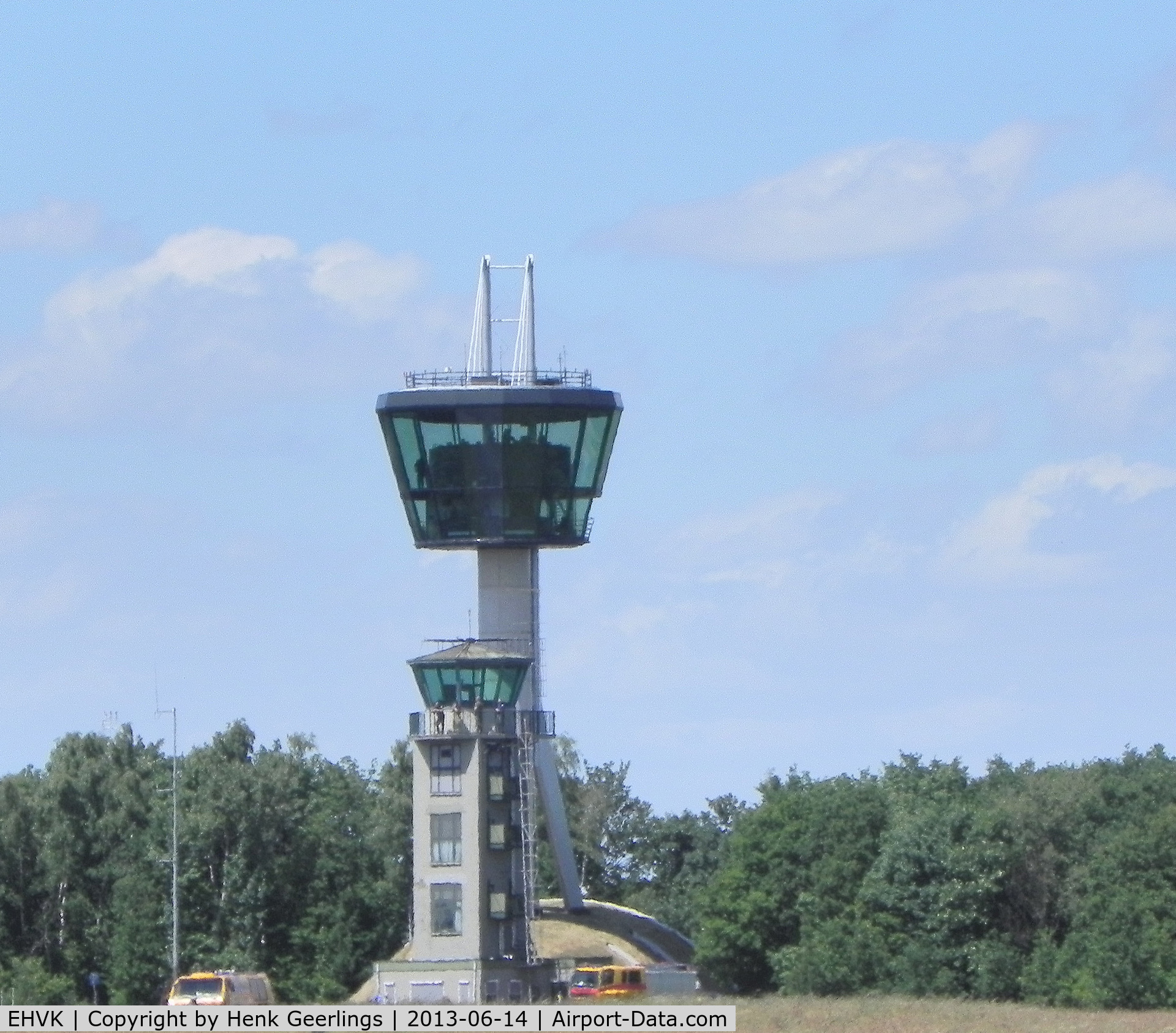 Volkel Airbase Airport, Uden Netherlands (EHVK) - Airforcedays 14/15 June 2013 at Volkel AFB ; Old and new Tower