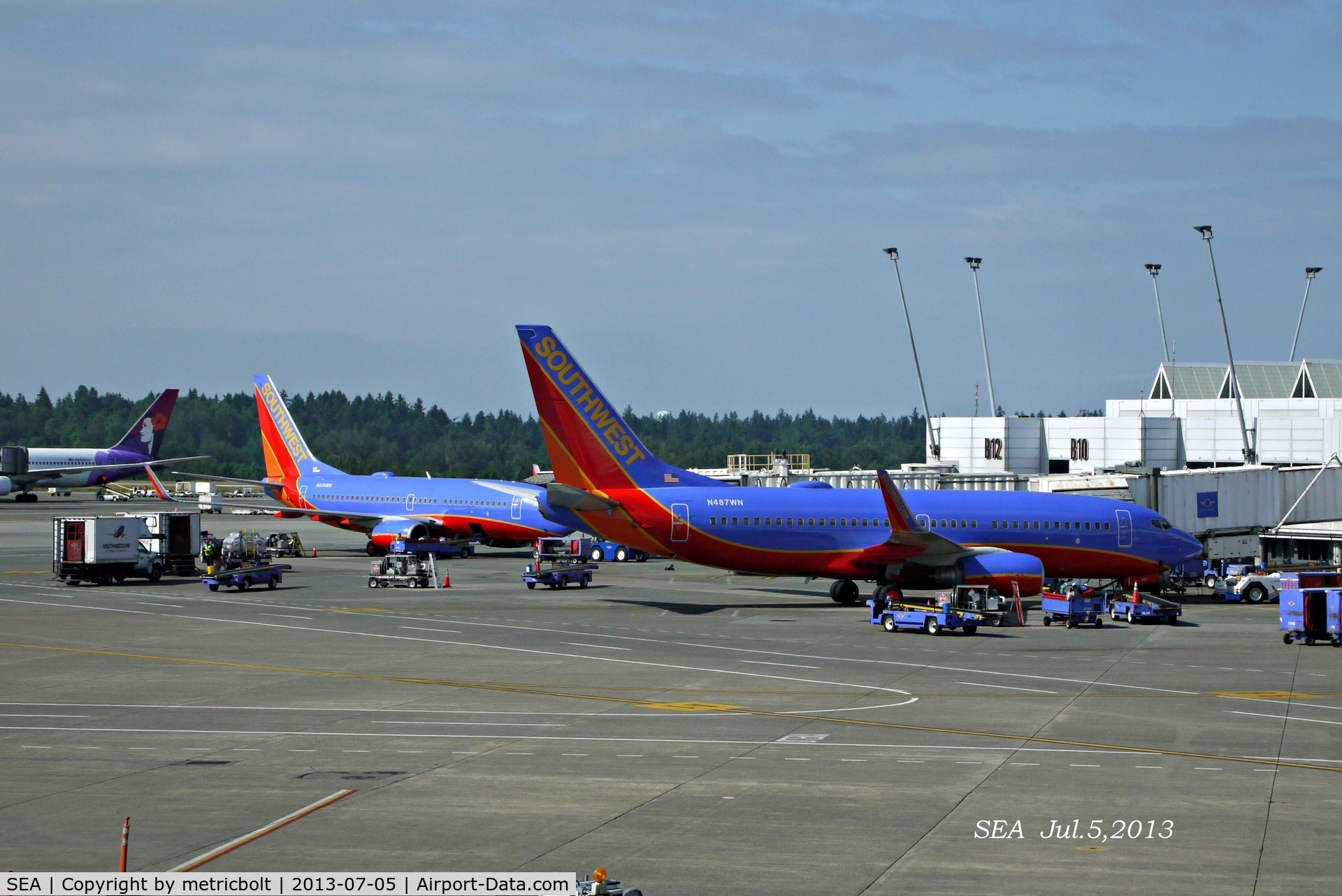 Seattle-tacoma International Airport (SEA) - Southwest at the gate