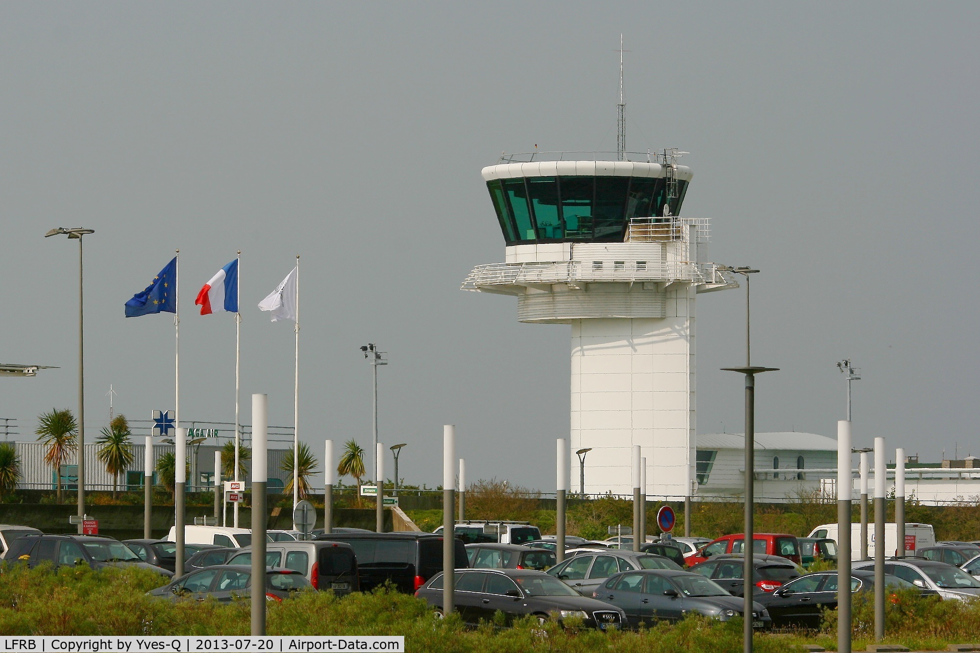 Brest Bretagne Airport, Brest France (LFRB) - Control Tower, Brest-Guipavas Regional Airport (LFRB-BES)