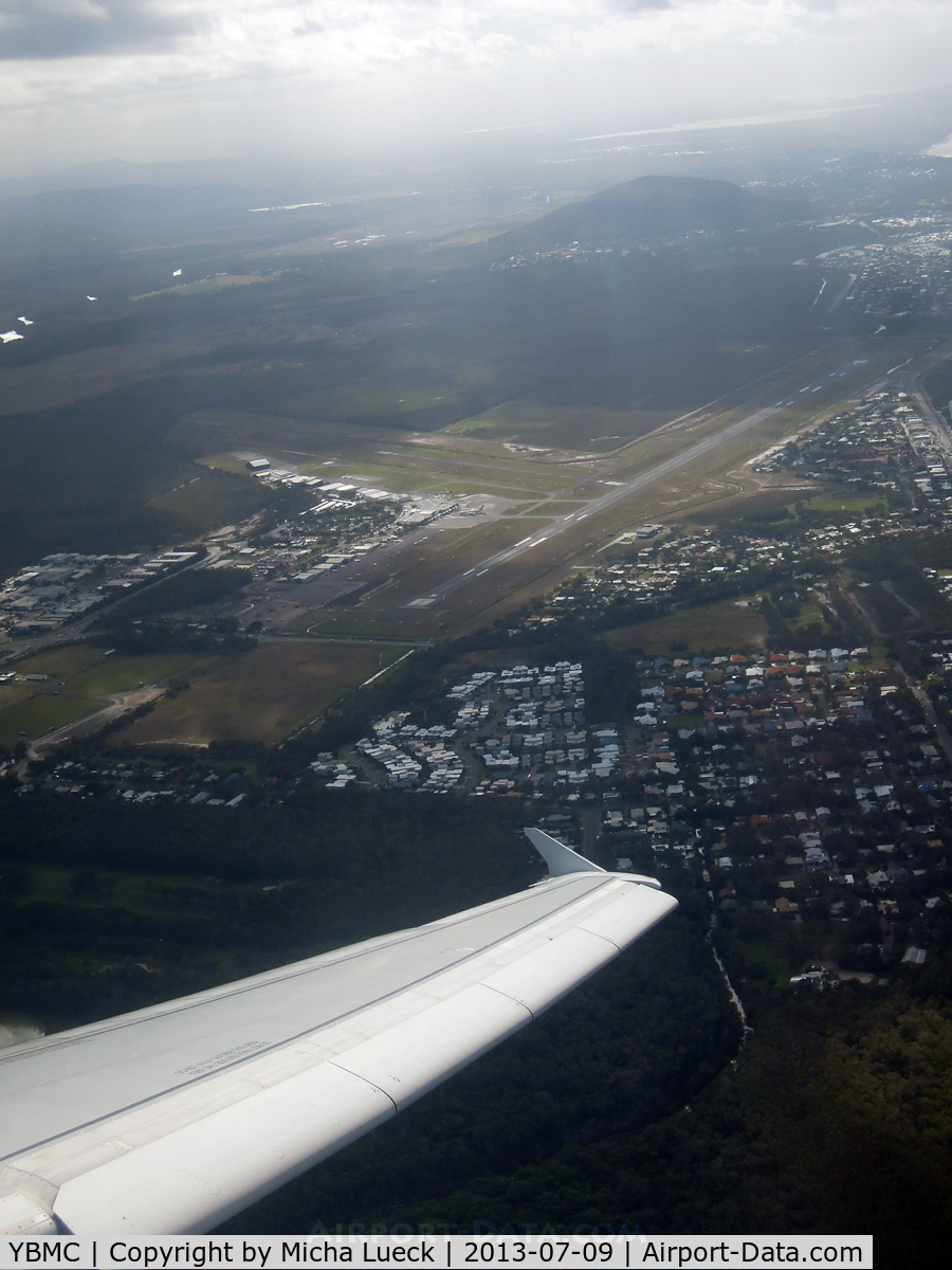 Maroochydore/Sunshine Coast Airport, Marcoola, Queensland Australia (YBMC) - MCY, from NZ A320-200 ZK-OJF, MCY-AKL