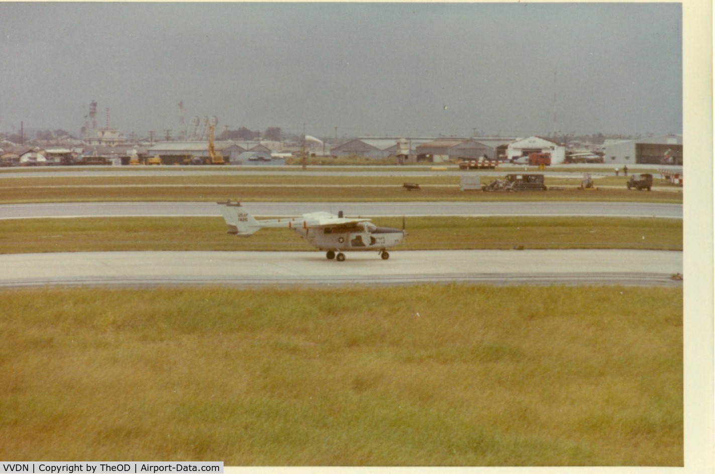 Da Nang International Airport, Da Nang Viet Nam (VVDN) - Taken at Da Nang airbase in 1971. 