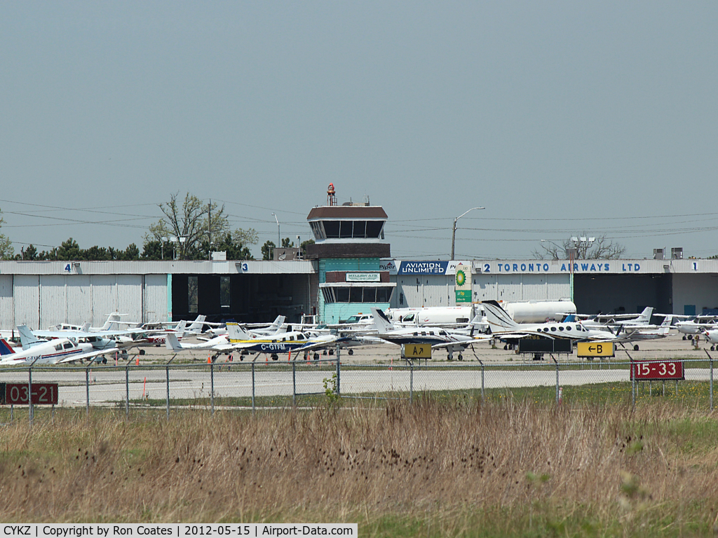 Toronto/Buttonville Municipal Airport (Buttonville Municipal Airport), Buttonville, Ontario Canada (CYKZ) - Toronto-Buttonville Municipal airport north of the city is a very busy airport, however, it is scheduled to cease operations in 2014