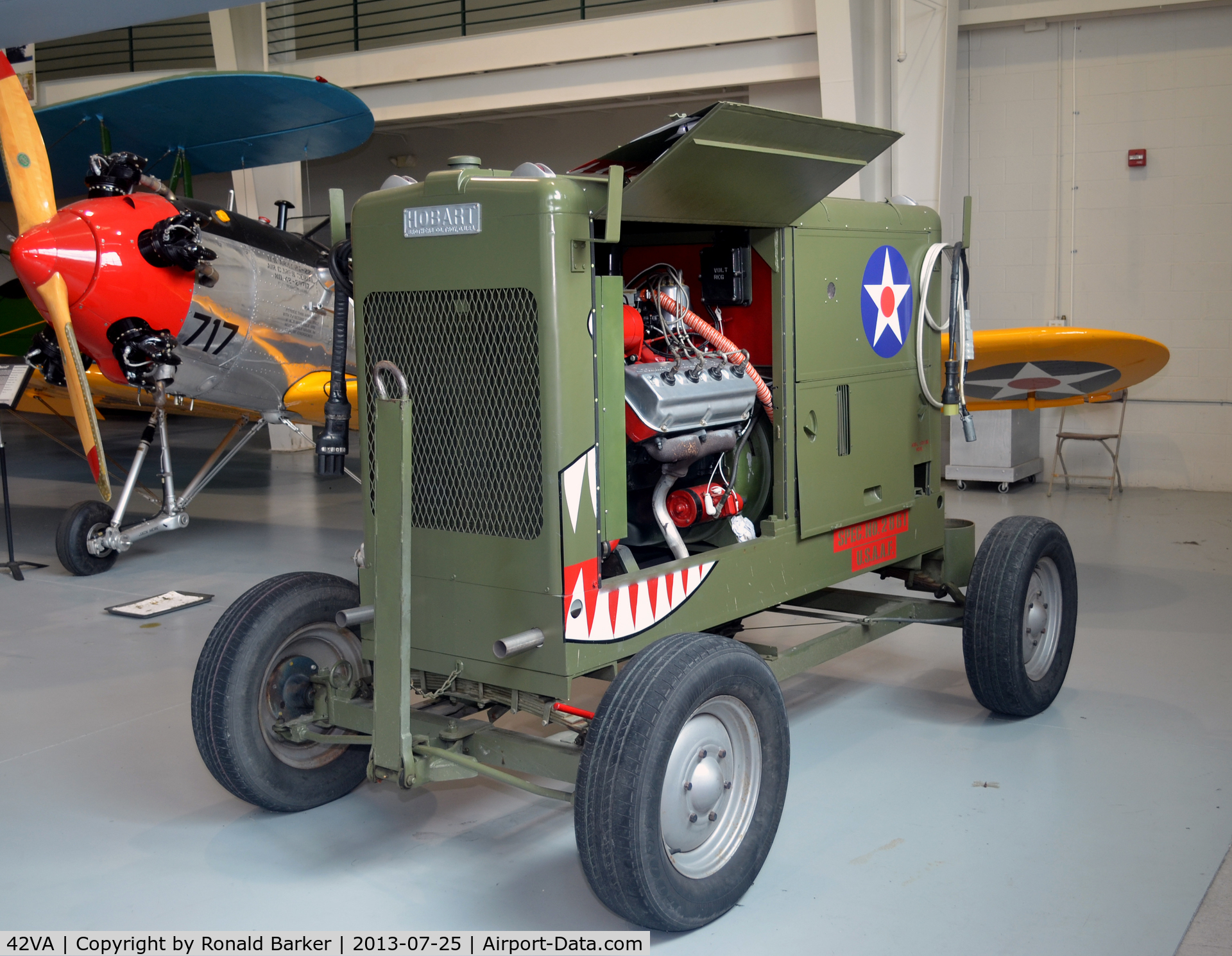 Virginia Beach Airport (42VA) - Power generator, Military Aviation Museum, Pungo, VA