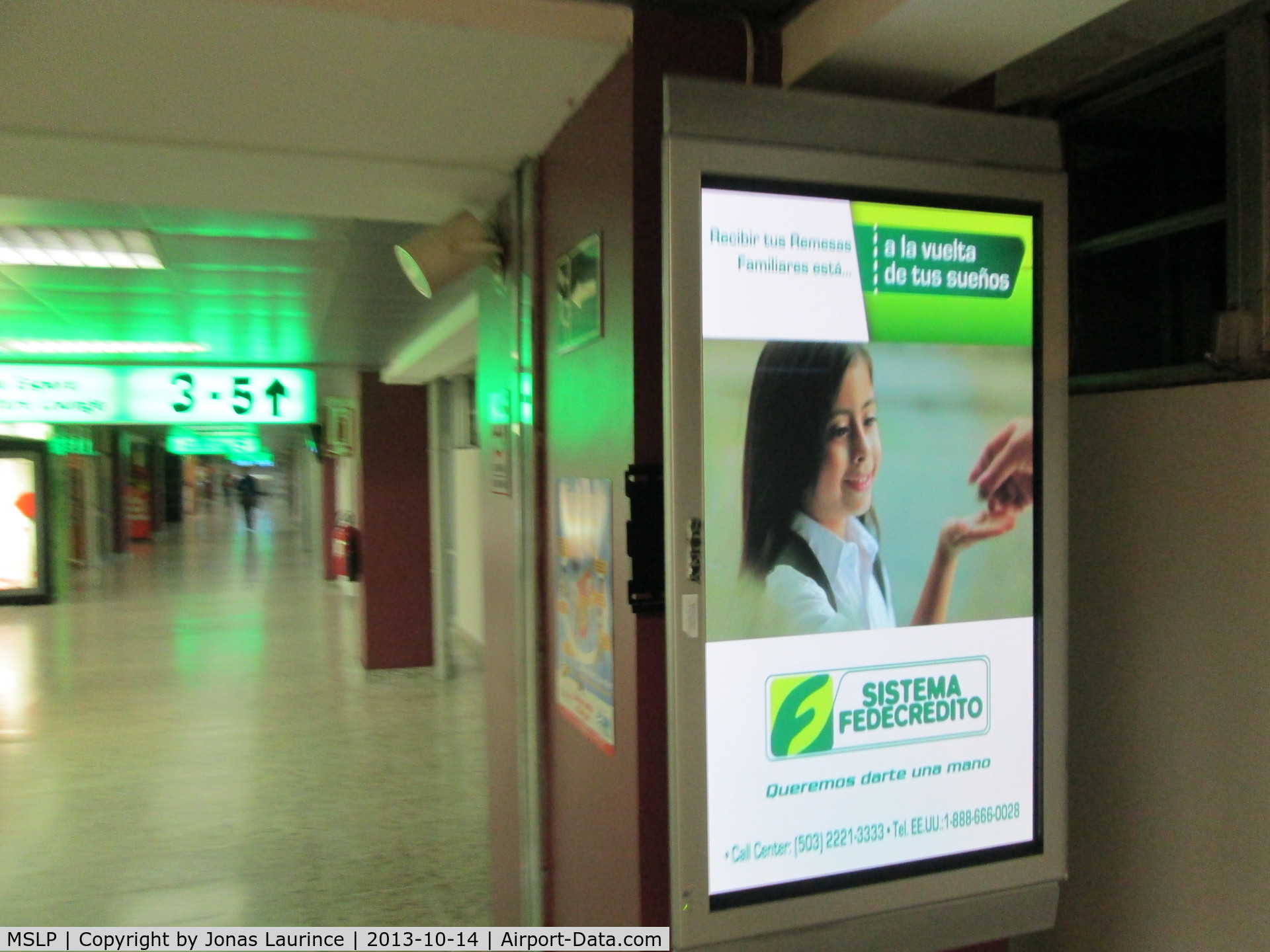 El Salvador International Airport, San Salvador El Salvador (MSLP) - Inside of the El Salvador International Airport (Comalpa) of San Salvador