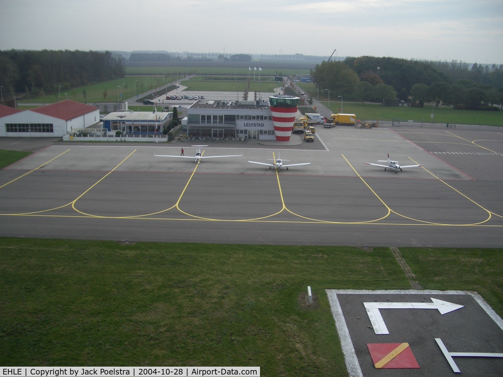 Lelystad Airport, Lelystad Netherlands (EHLE) - Tower and terminal