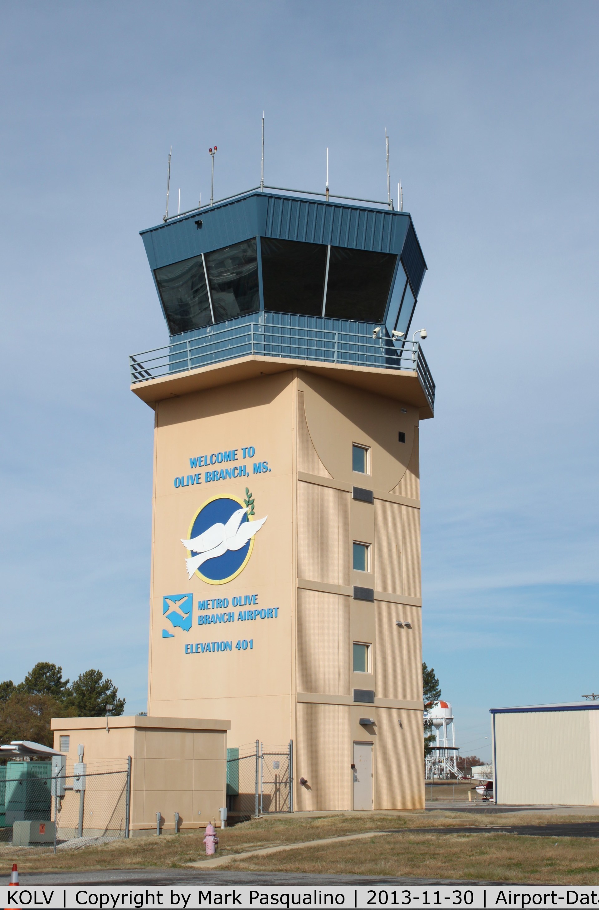 Olive Branch Airport (OLV) - Control Tower