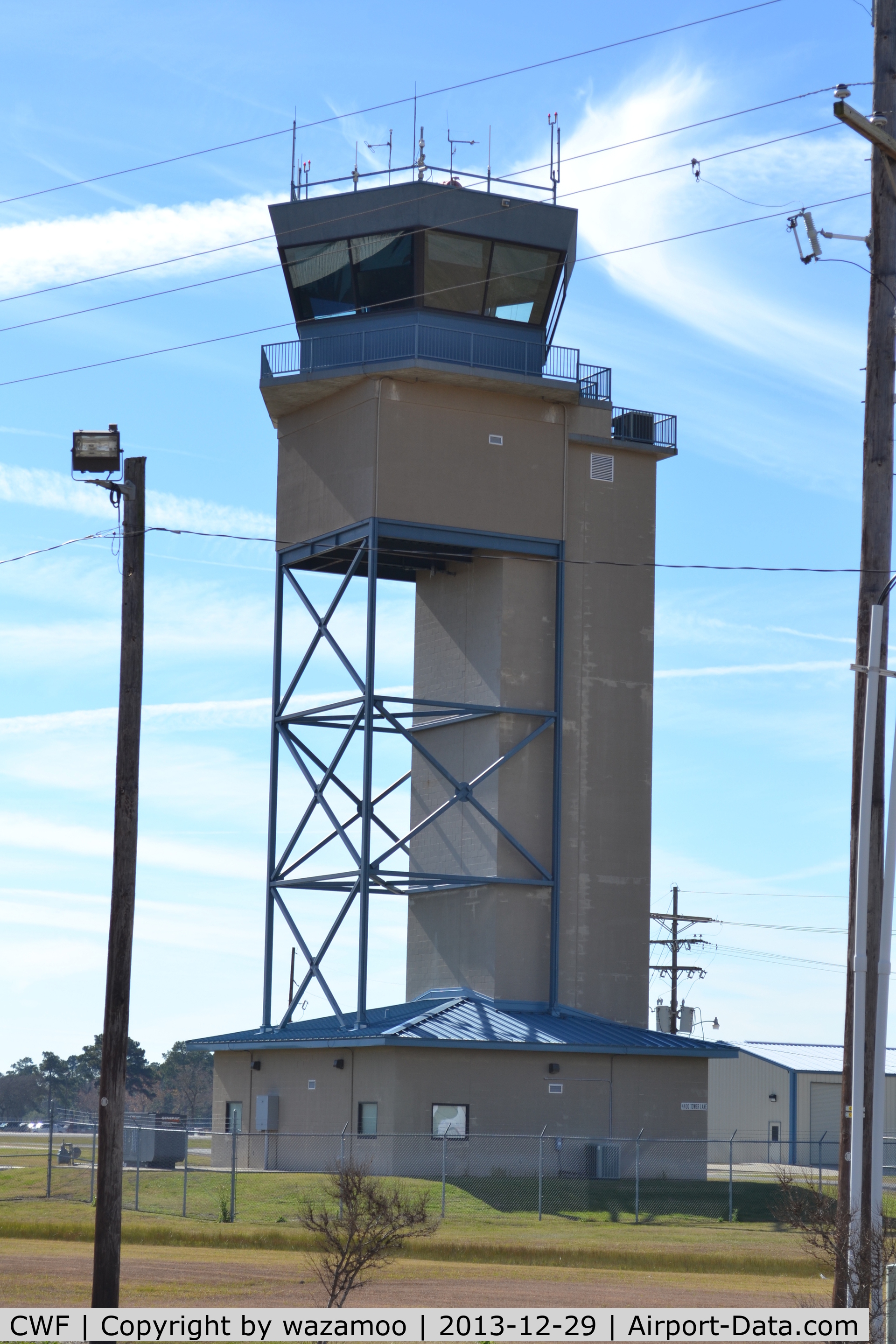 Chennault International Airport (CWF) - Chennault International Airport Control Tower