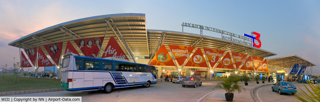 Soekarno-Hatta International Airport, Cengkareng, Banten (near Jakarta) Indonesia (WIII) - Soekarno-Hatta International Airport, Jakarta - Terminal 3 (Used as temporary LCCT. Recently, the extension works is under-construction. The new terminal-3 will be opened in early 2015)