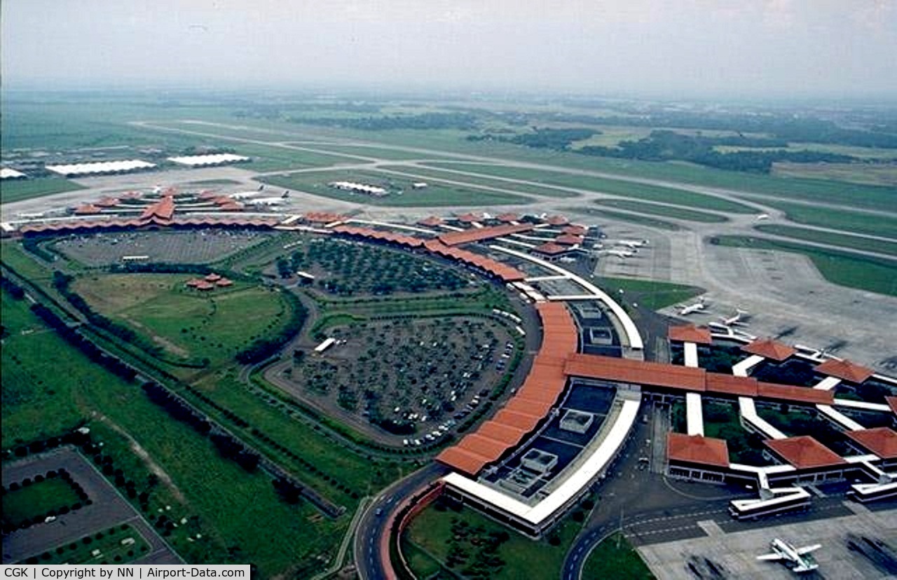Soekarno-Hatta International Airport, Cengkareng, Banten (near Jakarta) Indonesia (CGK) - SOEKARNO-HATTA International Airport Jakarta, Terminal-1 ( Domestic Terminal )