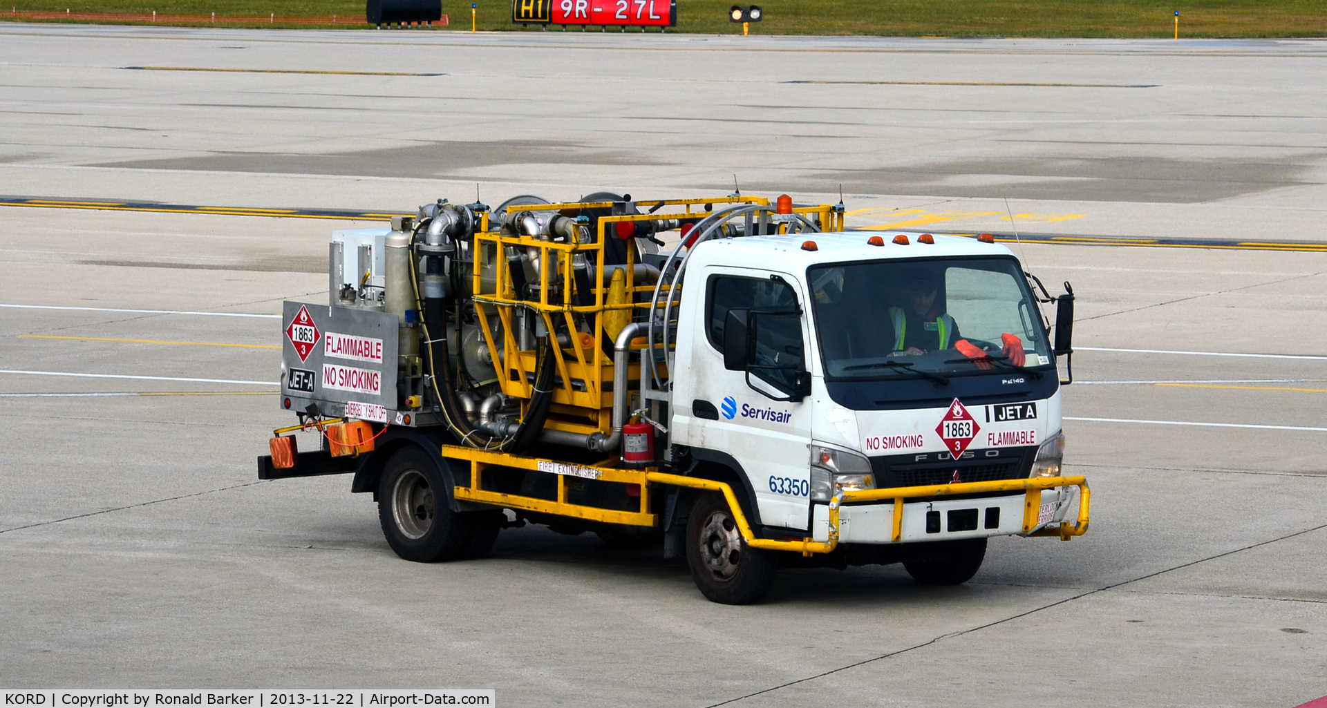 Chicago O'hare International Airport (ORD) - Fuel truck 63350 with Jet A O'Hare