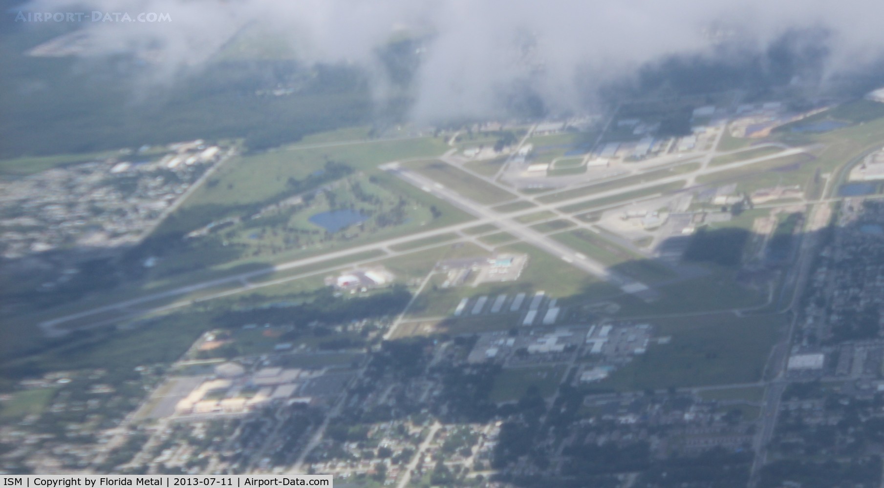 Kissimmee Gateway Airport (ISM) - On an Air Tran flight MCO-DTW, departing from MCO over Kissimmee Airport