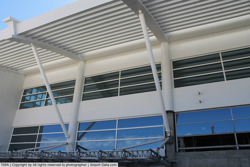 VC Bird International Airport, Saint John's, Antigua Antigua and Barbuda (TAPA) - new terminal close to completion 