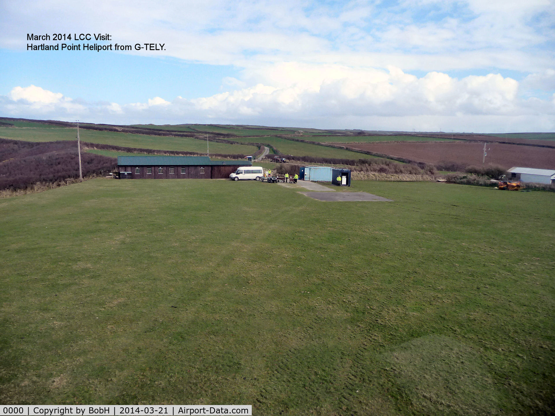 0000 Airport - Hartland Point Heliport in North Devon mainly serves Lundy Island some 11 miles distant