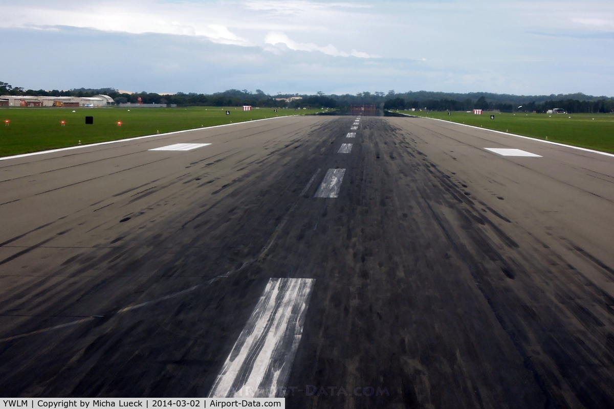 Newcastle Airport, Williamtown Airport / RAAF Williamtown (joint use) Australia (YWLM) - Runway 30 at Newcastle