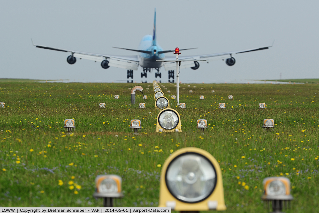 Vienna International Airport, Vienna Austria (LOWW) - Korean Boeing 747-400